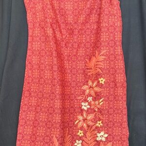 Old Navy Coral Cotton Dress
